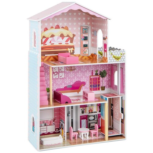 Pink storey wooden - pink, 3