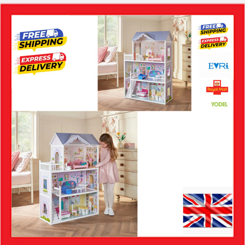 Sadie wooden doll - wooden, house
