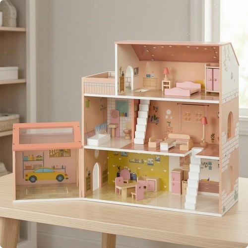 Three level wooden - three-level,