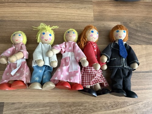 Set wooden doll - wooden,