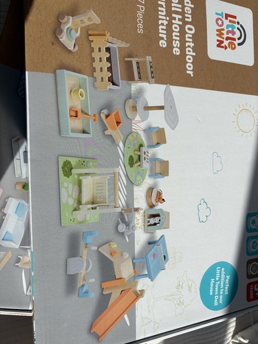 Aldi wooden outdoor doll house - aldi,