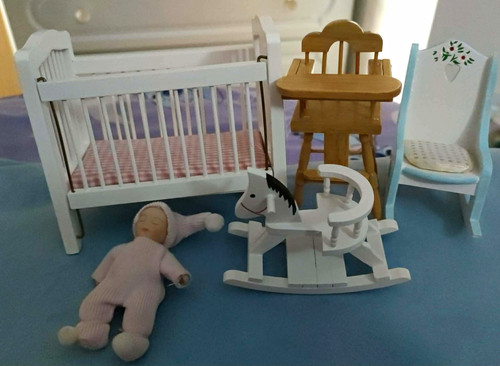 Wooden painted dolls - painted,