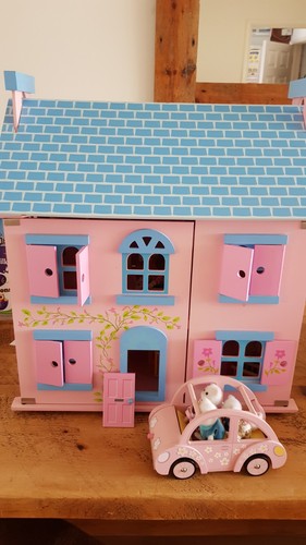 Toy van wooden complete - toy,