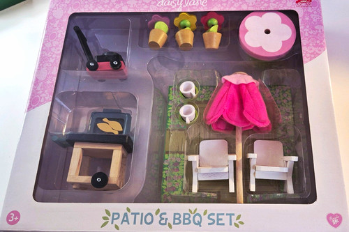 Toy van wooden dolls - le,
