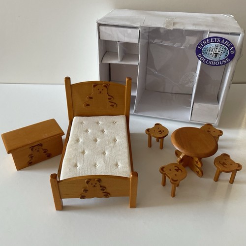 Doll house wooden bear - doll’s,