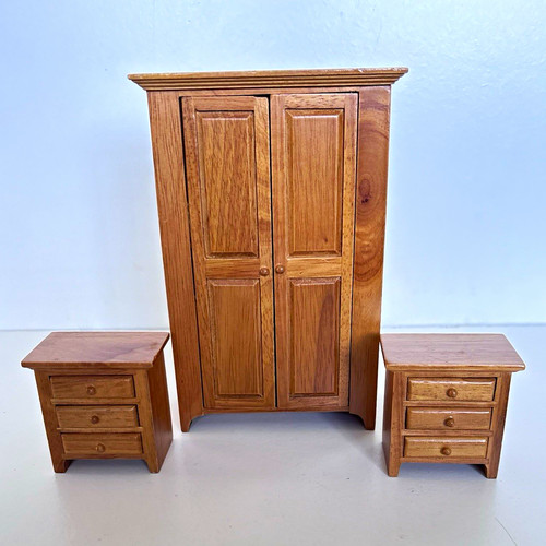Doll house wooden - 1:12,