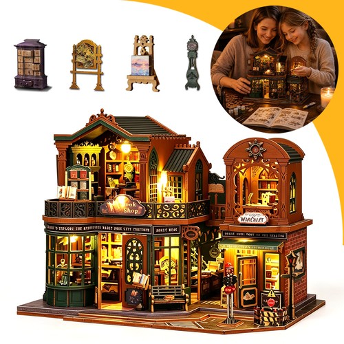Diy doll house kit with - diy,