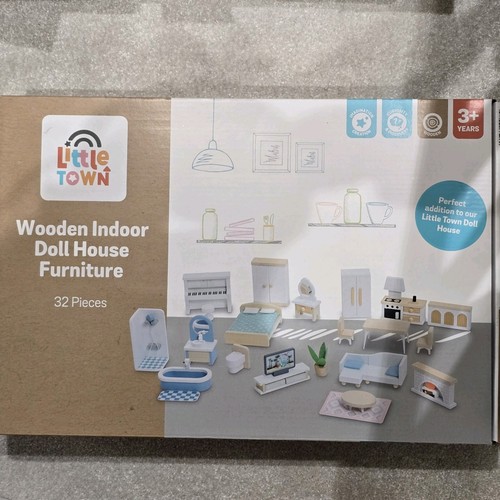Aldi little town event wooden - aldi,