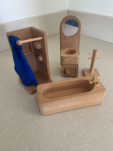 Quality wooden doll - doll's, house