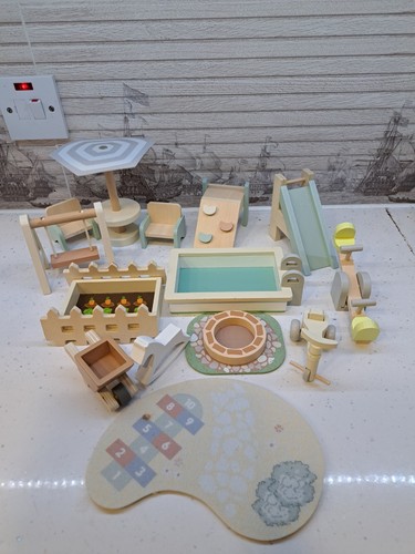 Wooden doll house furniturd - doll,