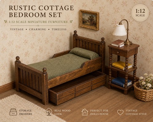 Rustic cottage bedroom set - cottage, –