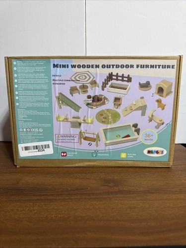 Wooden doll house furniture - doll,
