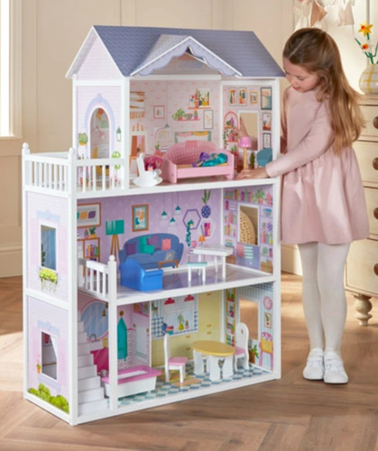 Sadie wooden storey doll - sadie's,