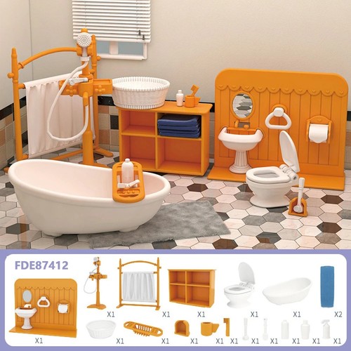 Doll house miniature - doll,