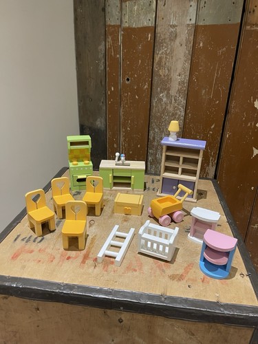 Toy van furniture set - van,