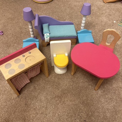 Elc wooden doll house - elc,