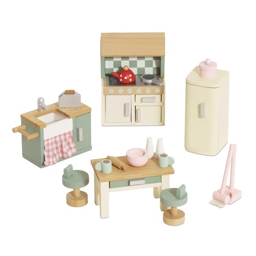 Toy van wooden - le,
