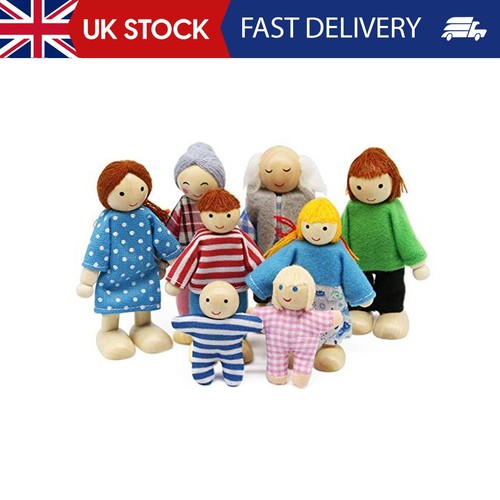 Dolls house family set - dolls,