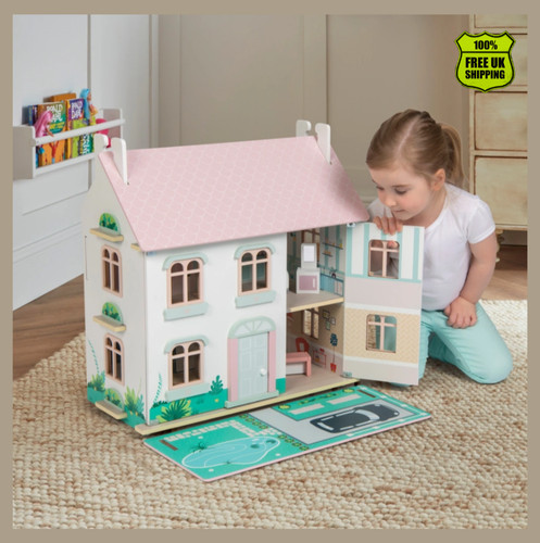 Sofie wooden doll house - doll,