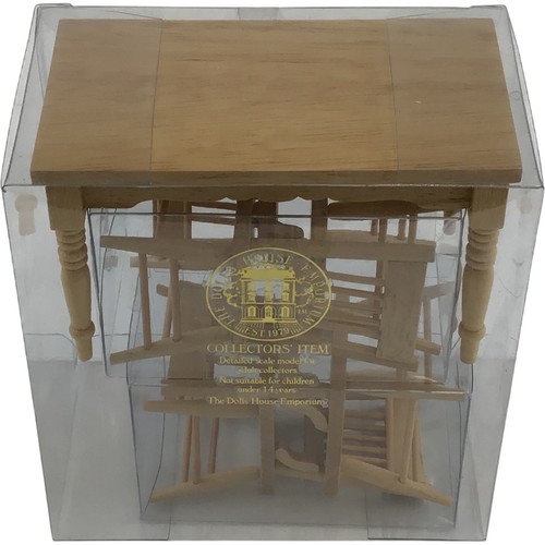 Wooden dolls house kitchen - wooden,