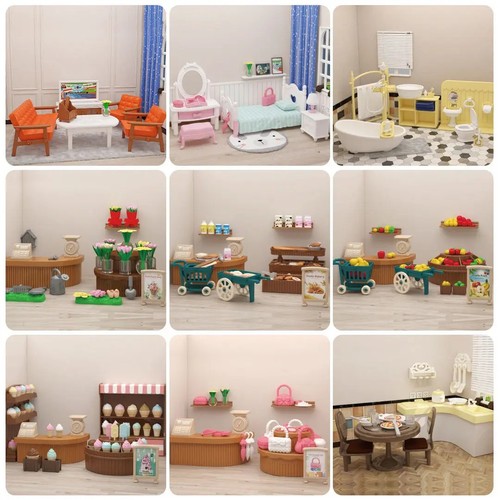 Doll house miniature - doll,