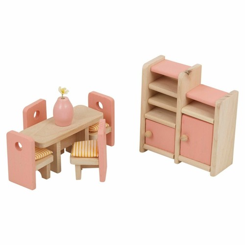 Children wooden doll house - children,